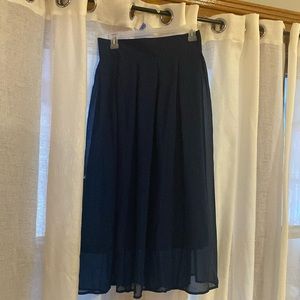 Navyblue school uniform skirt